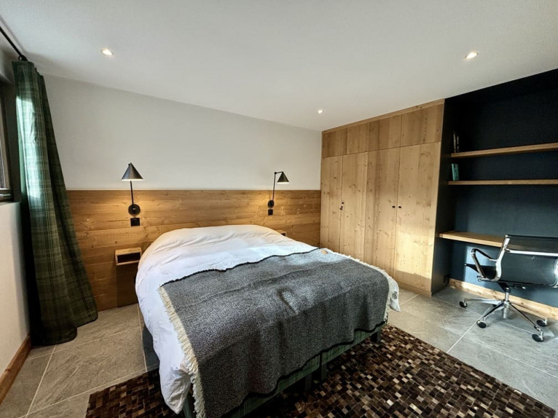 Appartement Alchimie 12C à Châtel, chambre lit double