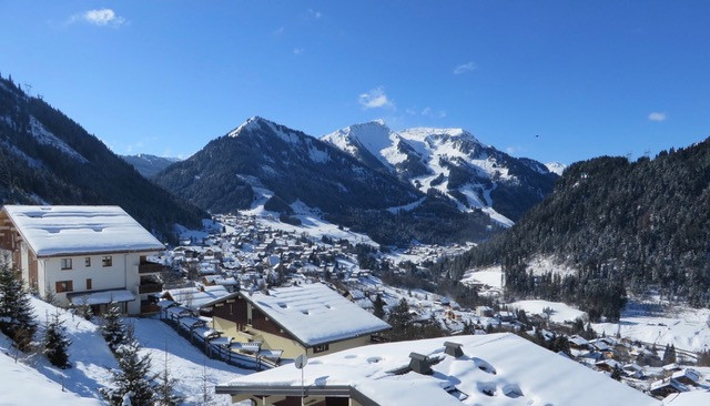 Appartement Alpage 5F, Châtel, vue sur les pistes de ski