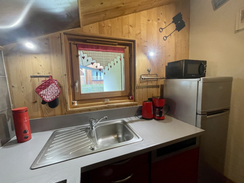 Appartement Armoises 14, Châtel, cuisine équipée