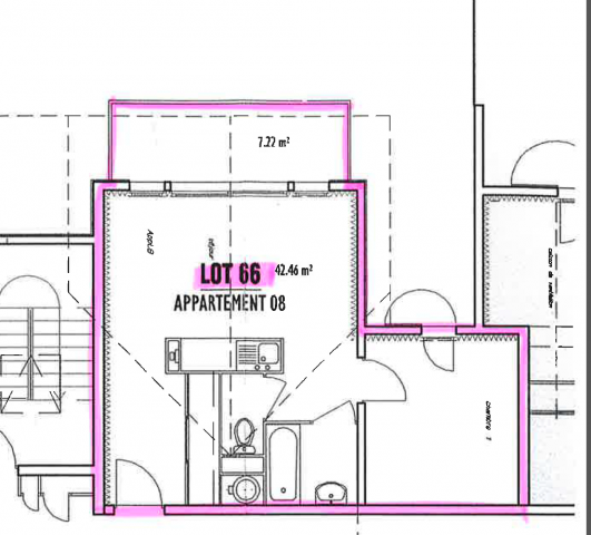 Appartement Armoises 8 Châtel Plan