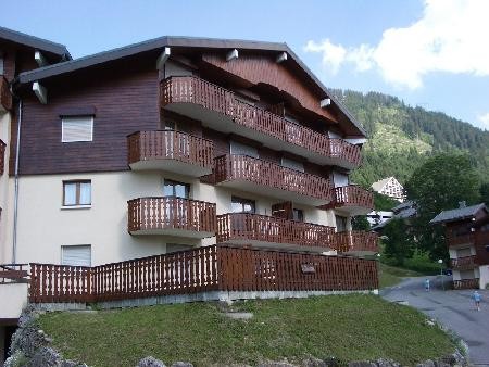 Appartement Bouquetins n°10, Châtel, résidence en été