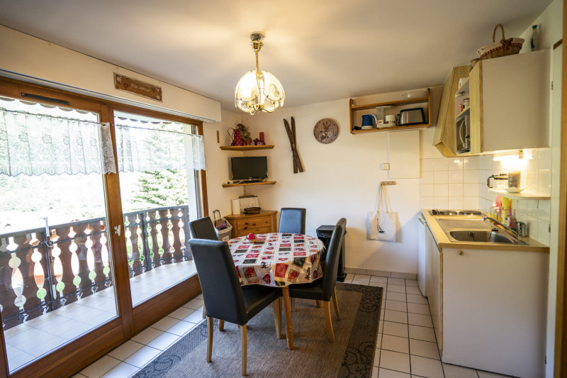 Appartement Bouquetins n°10, Séjour, Châtel hiver