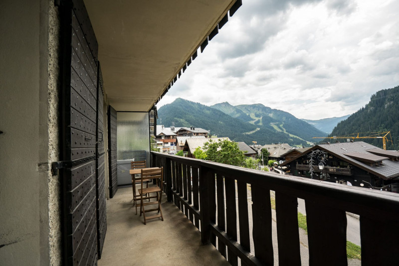 Apartment Caribou n°2, Balcony with view, Châtel Center