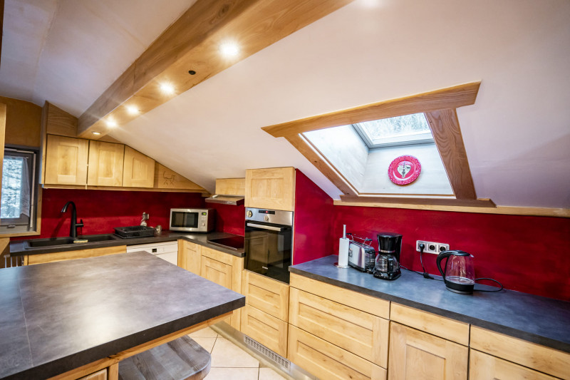 Appartement CHA236, Cuisine, Châtel Haute-Savoie