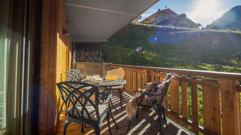 Appartement Chalet des Freinets, Balcon vue montagnes, Châtel Vacances au ski