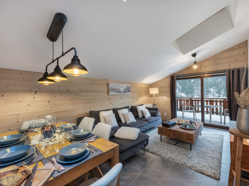 Apartment n° 202 A in Residence Chalet des Freinets, Living- room, Châtel Freinets