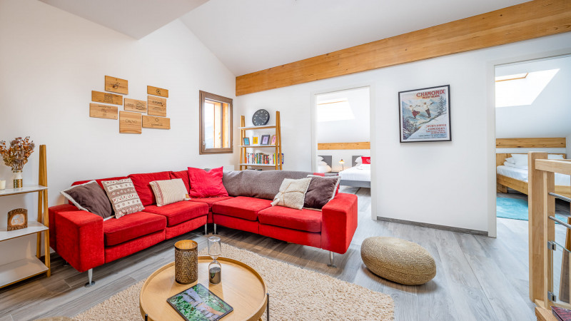 Apartment Chalet des Freinets, Living room, Châtel 74390