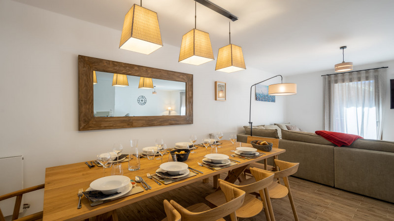 Apartment Chalet des Freinets, Living - dining room, Châtel Ski area
