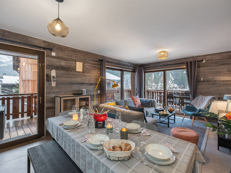 Apartment Chalet des Freinets, Living room, Châtel Chairlift 74