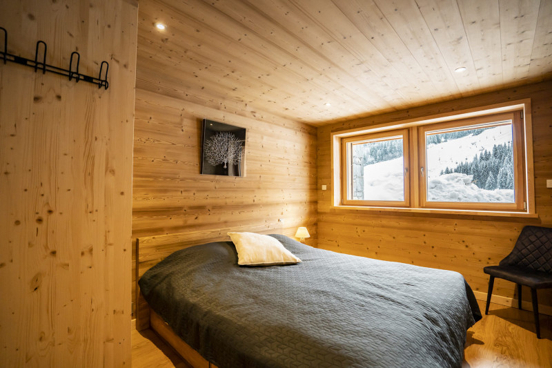 Appartement dans chalet 3 fontaines, 9 personnes, Chambre, Châtel vacances