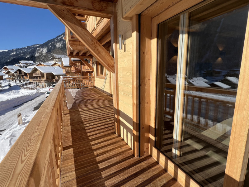 Flat in chalet 3 fontaines E3, sleeps 6, Balcony, Châtel Winter family holidays