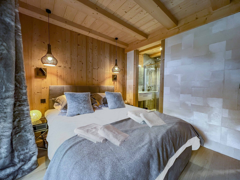 Appartement dans chalet 3 fontaines E4, 8 personnes, Chambre, Châtel haute-savoie