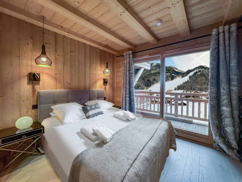 Appartement dans chalet 3 fontaines E4, 8 personnes, Chambre, Châtel montagne