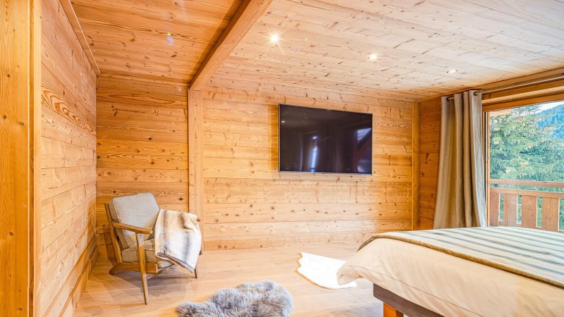 Appartement dans chalet CHATOU HAUT, 14 personnes, Châtel, chambre double, télévision