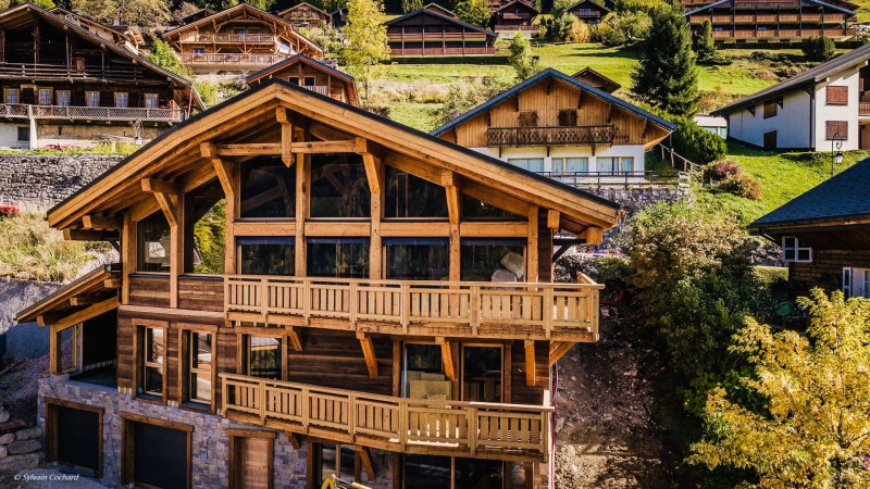 Apartment in chalet CHATOU HAUT, Outside chalet, Châtel Ski 74