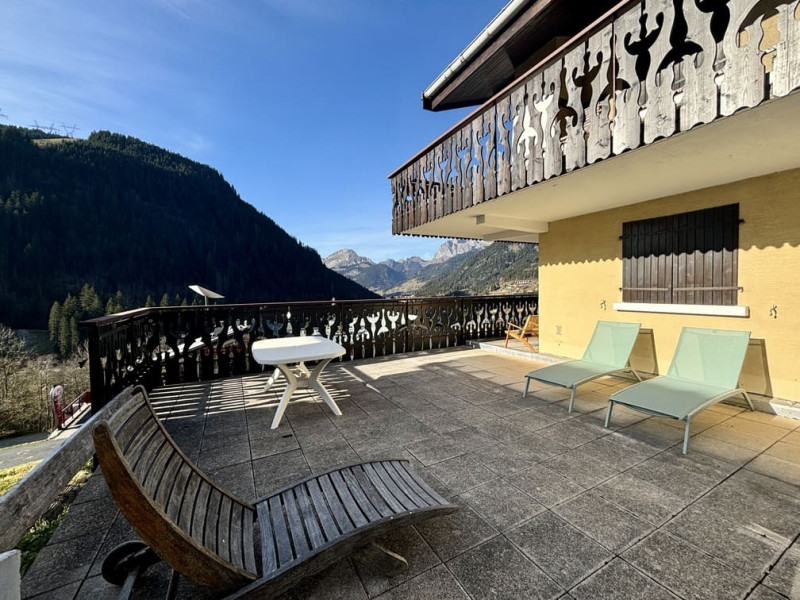 Apartment in Chalet des Iris, Chatel, Terrace, Ski resort