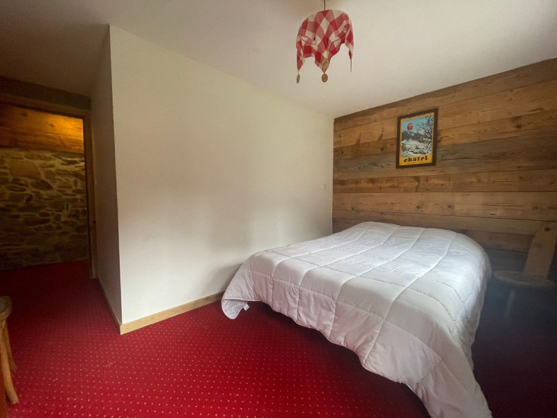 Appartement dans chalet la clairière, Châtel, Chambre 1 lit double, Chatel Réservation 74