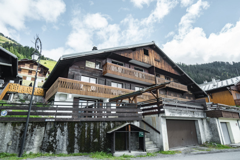 Appartement dans Chalet La Puce, Vue extérieur, Châtel Snowboard