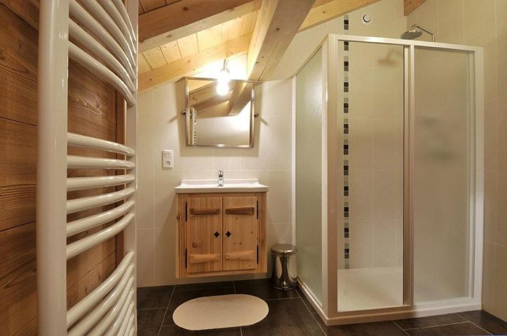 Apartment in chalet Matmottes, Shower room, Châtel