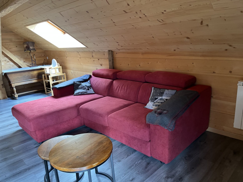 Apartment in Chalet The Pivottes 2, Living room, Châtel