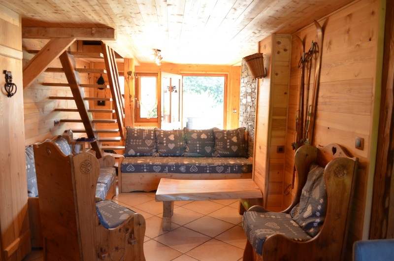 Appartement dans chalet les Pivottes, Salon, Châtel