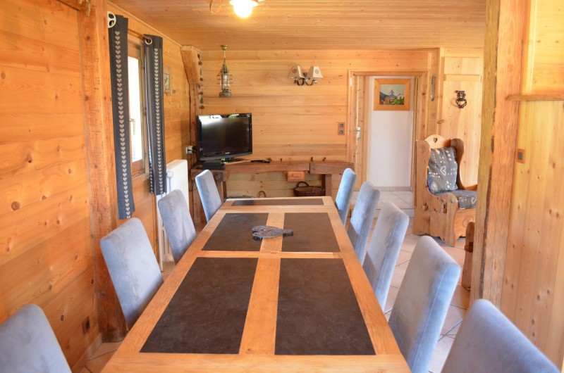 Appartement dans chalet les Pivottes, Séjour, Châtel Portes du Soleil