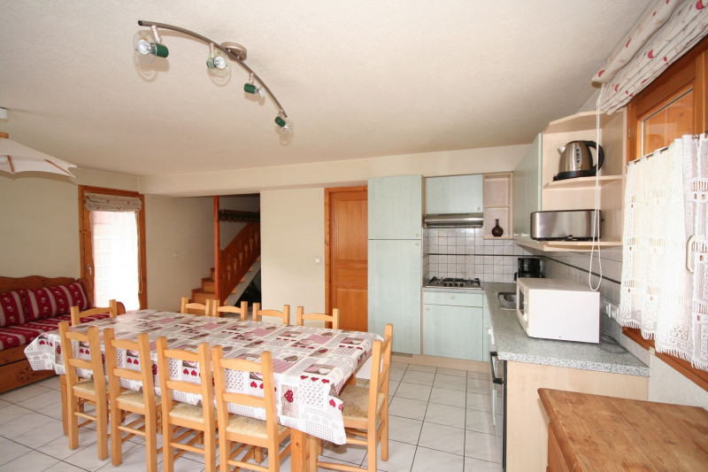 Apartment Echo des Montagnes 5, dining room, Châtel Haute-Savoie