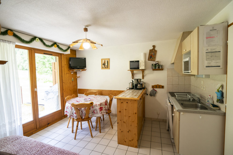 Appartement Iris 5 personnes, Séjour, Châtel montagne