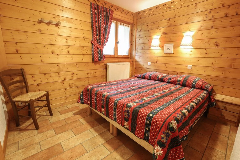 Apartment La Cabane du Bas, bedroom, Châtel Les Portes du Soleil
