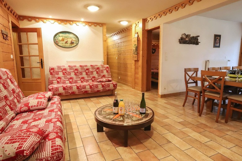 Apartment La Cabane du Bas, living room, Châtel Les Portes du Soleil