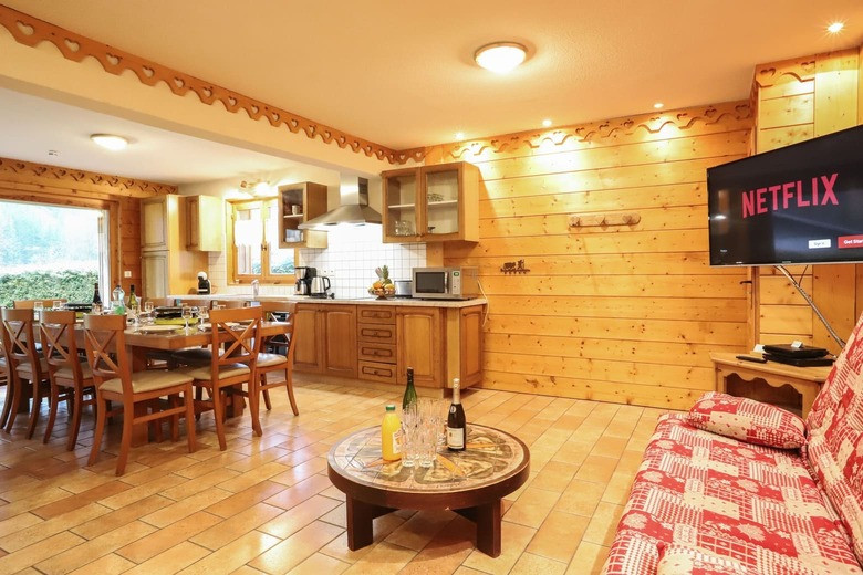 Apartment La Cabane du Bas, living room, Châtel Les Portes du Soleil