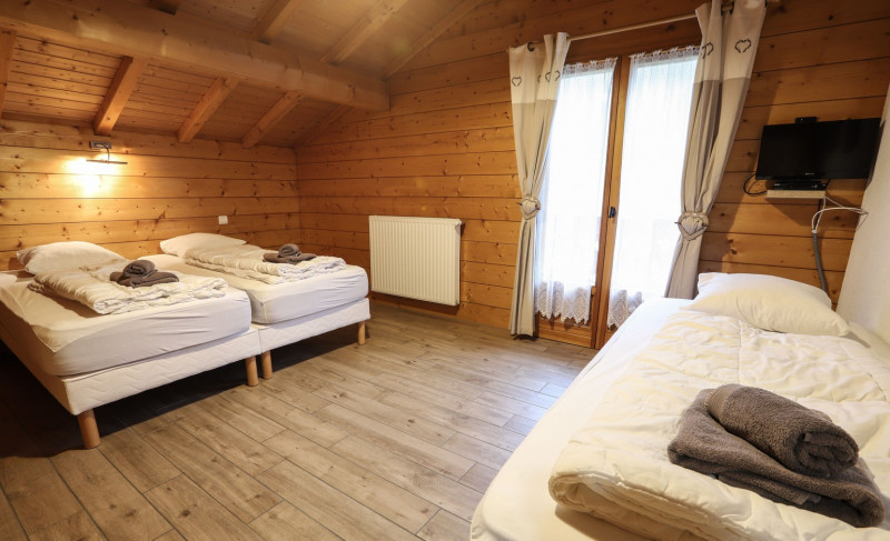 Apartment La Cabane du Haut Bedroom Châtel Haute-Savoie