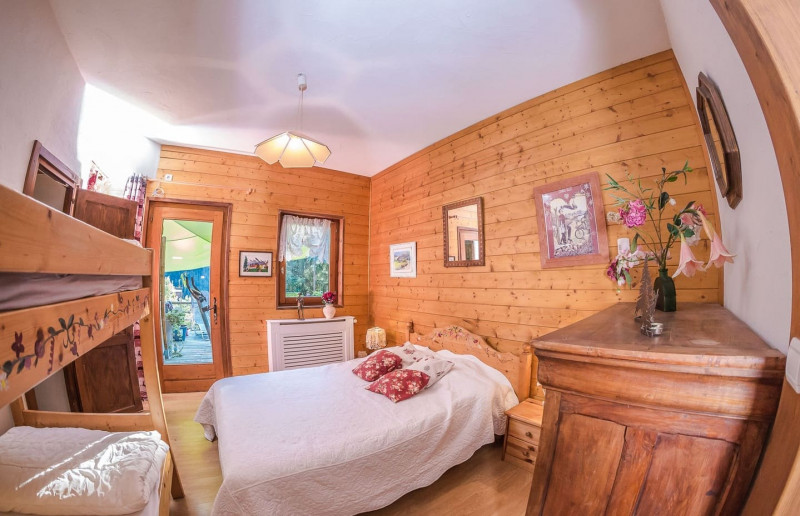 Apartment La Couqueille, Lower bedroom, Châtel Portes du Soleil