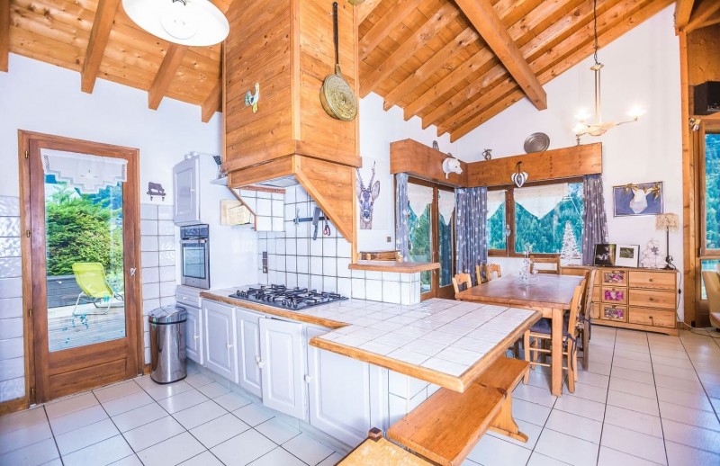 Appartement La Couqueille Cuisine Châtel