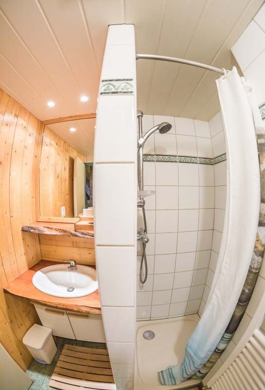 Appartement La Couqueille Salle de douche Châtel  Portes du Soleil