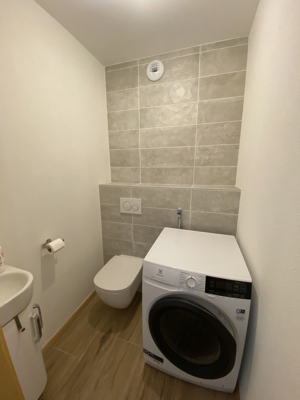 Apartment rental La Crémaillère 101 in Chatel, washing machine