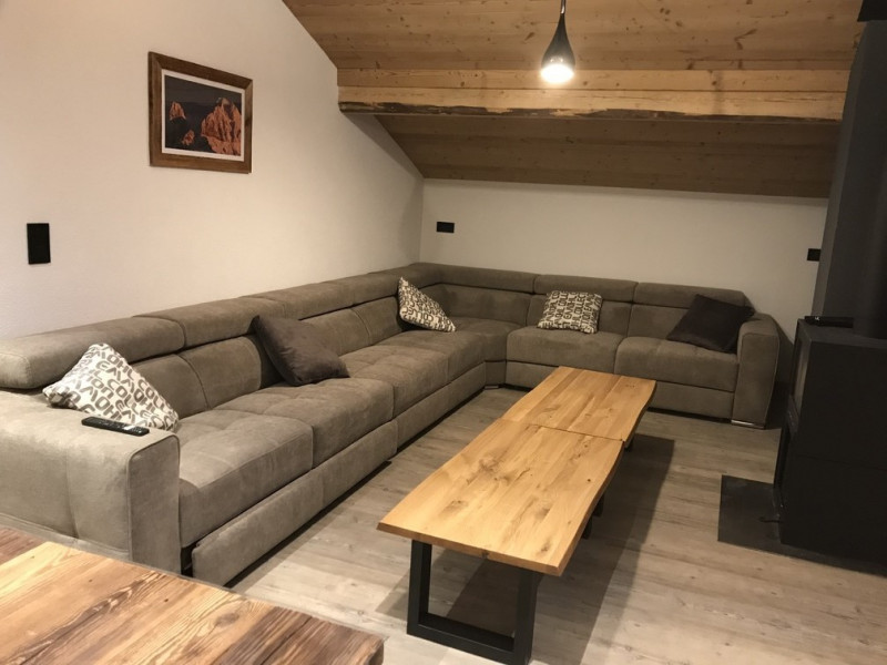 Apartment le Sommet in chalet la Cascade, Châtel, Living room 74