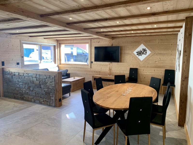 Appartement le Terroit 01B Pièce de vie Châtel