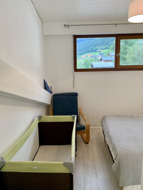 Appartement le Vicking 21, Chambre lit double, Châtel, Portes du Soleil