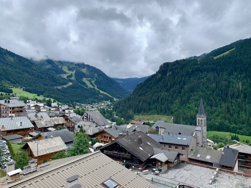 Appartement le Vicking 21, Vue depuis le balcon , Châtel Haute Savoie 