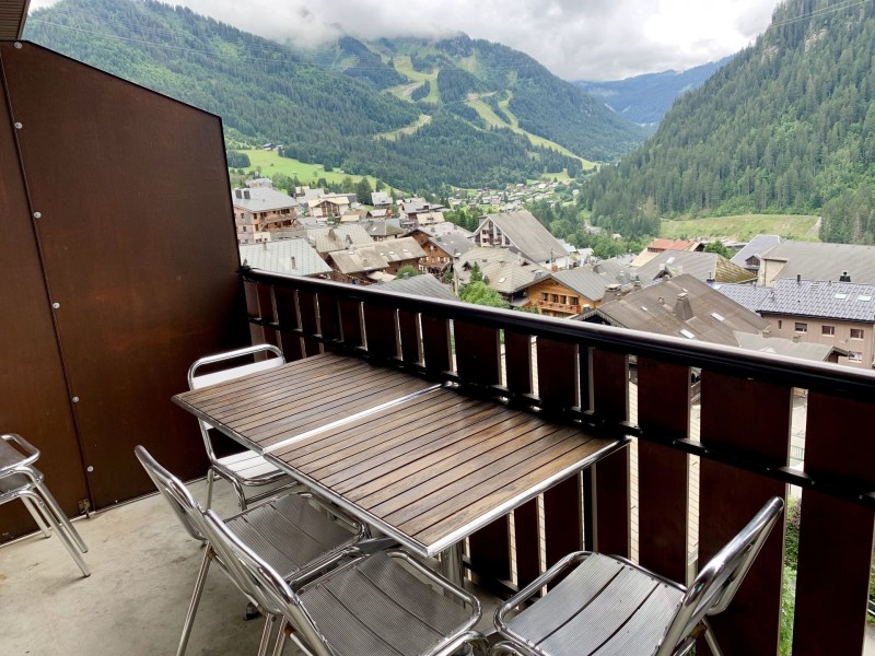 Appartement le Vicking 21, Vue depuis le balcon , Châtel Portes du Soleil