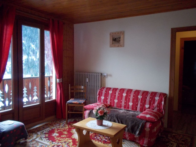 Apartment Les Marguerites LivIng room Châtel