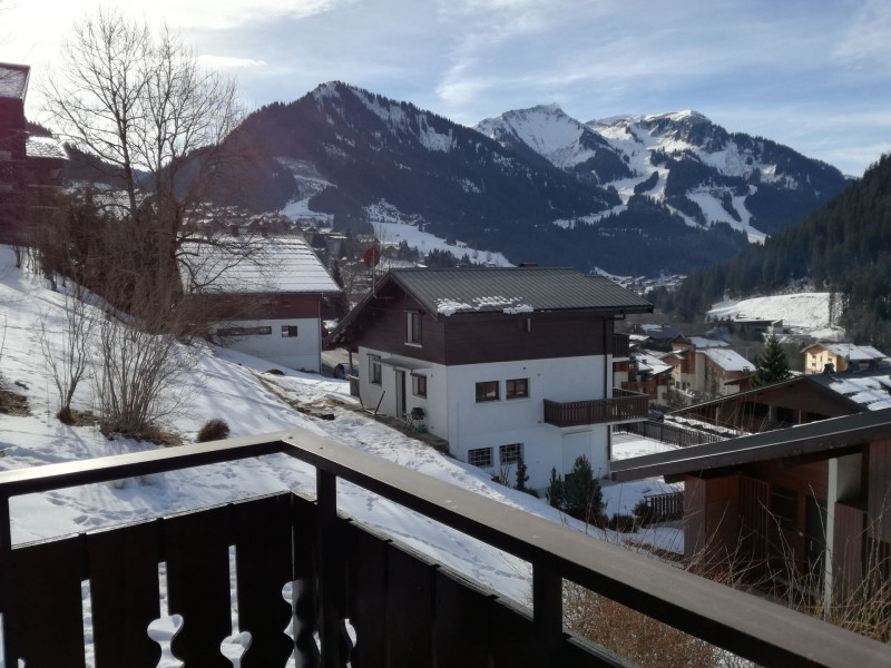 Appartement Les Montagnys 12, vue sur Châtel l'hiver, Châtel Tourisme