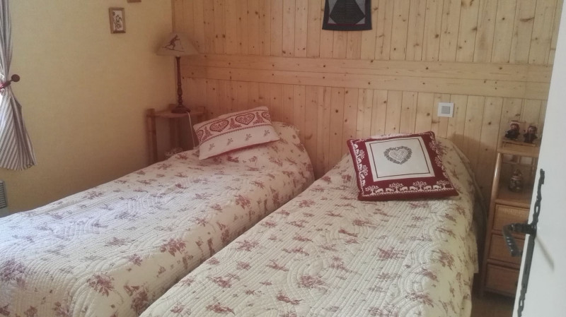 Apartment The Sorbiers n°7, Bedroom 2 single bed, Châtel Ski slope