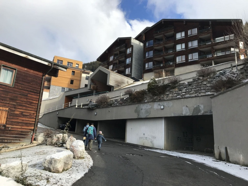 Appartement Les Triffles Châtel Studio, Bâtiment extérieur, Portes du Soleil 74