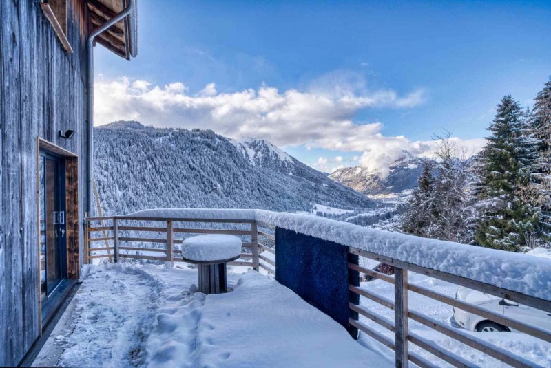 Appartement Martonne terrasse, terrasse, Châtel Haute Savoie