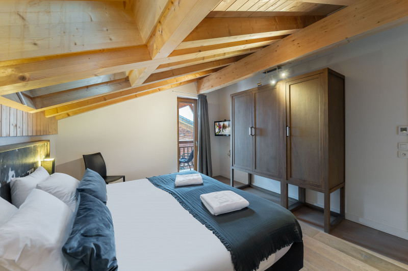 Appartement Mont blanc 08, chambre, Châtel été