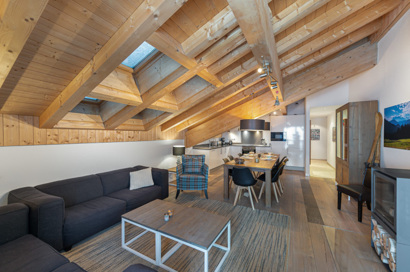 Appartement Mont blanc 08, Salon, Châtel haute-savoie