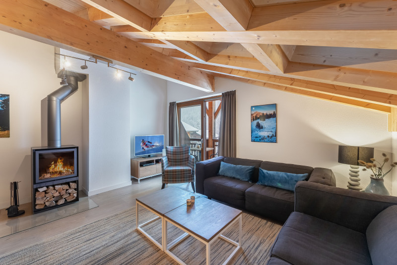 Appartement Mont blanc 08, Salon, Châtel montagne