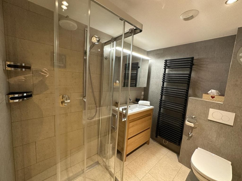 Appartement Mont Blanc 7 à La Chapelle d'Abondance, salle de bains et douche